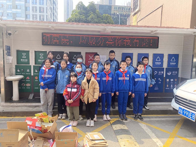 康景园小区——《垃圾分类月》实践活动